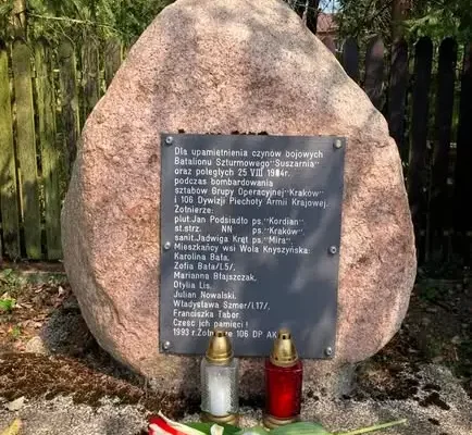 82. rocznica zagłady folwarku Knyszyn: Niemcy zbombardowali sztab AK