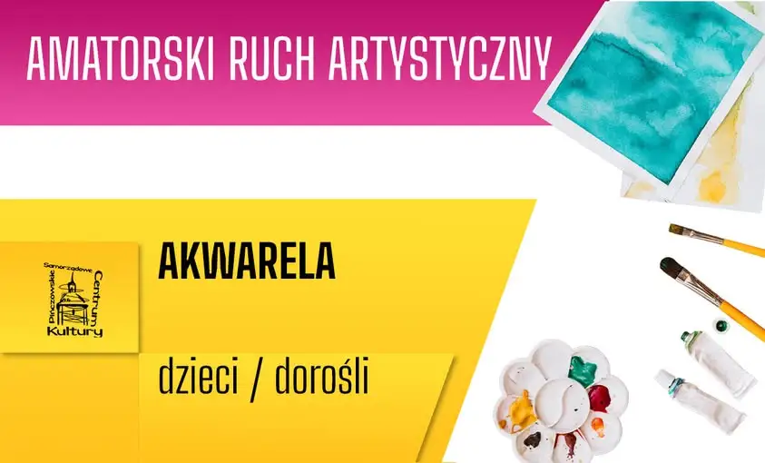 Rusza nabór na zajęcia akwarelowe w PSCK – nowy sezon artystyczny 2026/2027