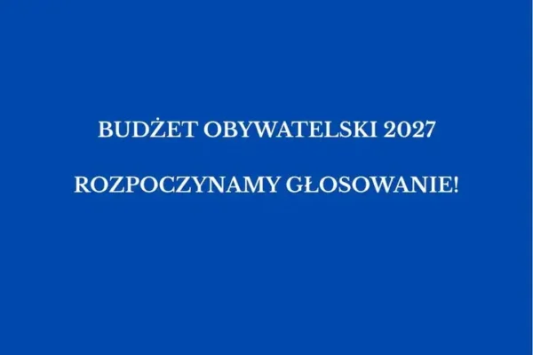 Rusza głosowanie w budżecie obywatelskim Gminy Pińczów na 2027 rok