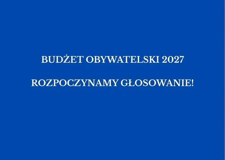 Rusza głosowanie w budżecie obywatelskim Gminy Pińczów na 2027 rok