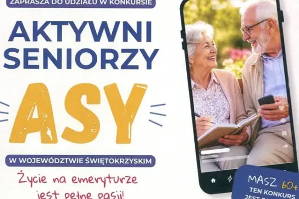 Konkurs „Aktywni Seniorzy” – wojewoda świętokrzyski zaprasza do udziału
