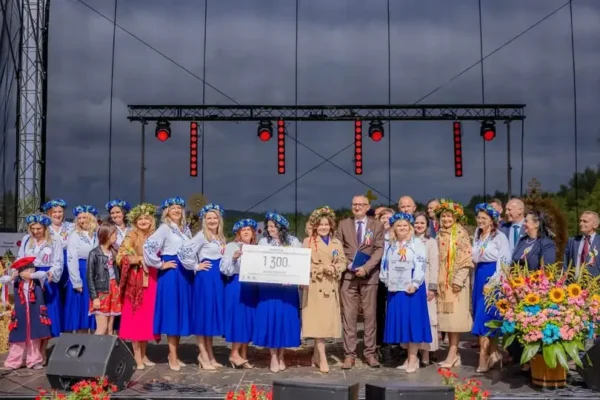 Michałowskie Wianki wyróżnione na Dożynkach Wojewódzkich w Tokarni