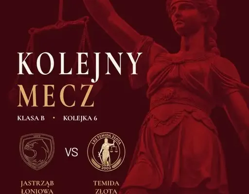 Klasa B: Temida Złota zagra na wyjeździe z LKS Jastrząb Łoniowa