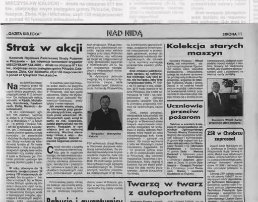 OSP Kije odkrywa historię w archiwalnych gazetach