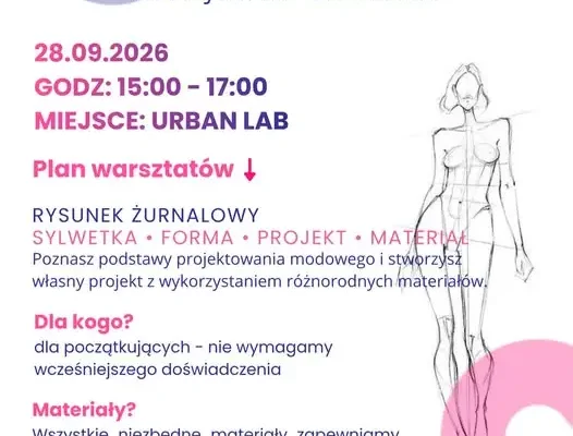 Kreatywne warsztaty projektowania mody w Urban Lab Kielce