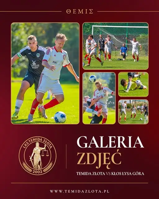 Fotorelacja z meczu LKS Temida Złota – Kłos Łysa Góra w Galerii