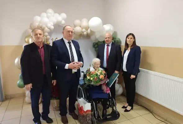 Pani Emilia Sroka z Pełczysk świętowała 100. urodziny