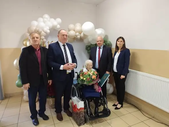 Pani Emilia Sroka z Pełczysk świętowała 100. urodziny