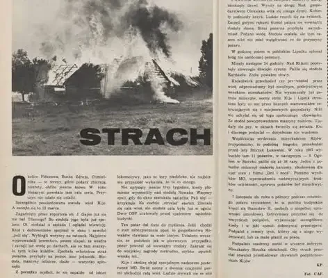 Archiwalna perełka z 1975 roku. „Strach” w Kijach – seria podpaleń, która wstrząsnęła wsią