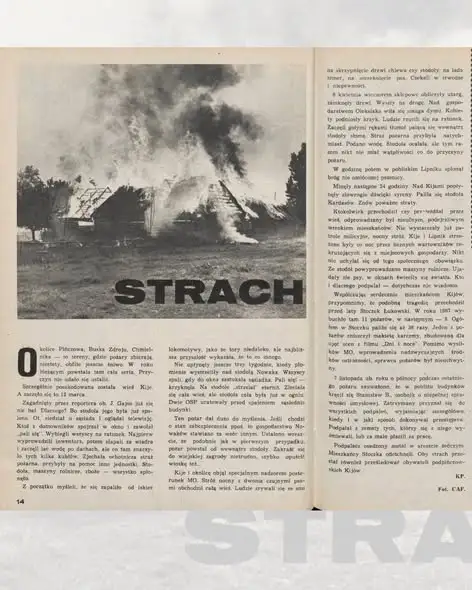 Archiwalna perełka z 1975 roku. „Strach” w Kijach – seria podpaleń, która wstrząsnęła wsią