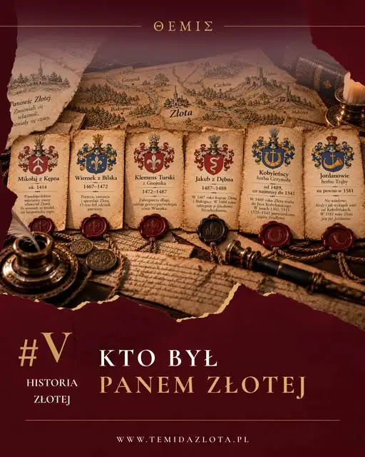 Złota i jej właściciele: historia wsi od 1414 do 1895 roku