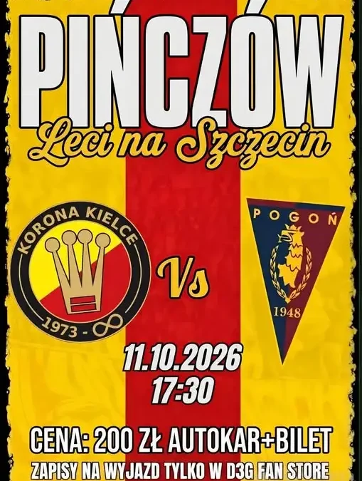 Korona Kielce wraca do gry! Wyjazd do Szczecina na mecz z Pogonią
