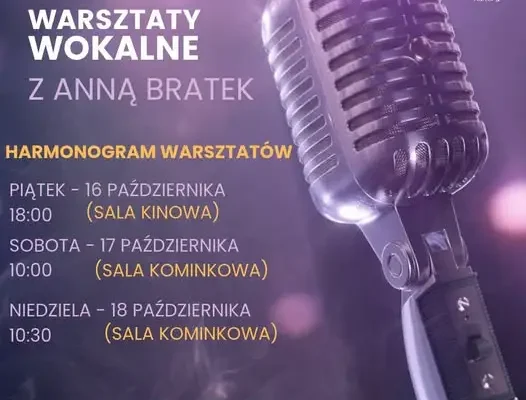 Warsztaty wokalne „Na szlaku dziedzictwa” w Pińczowie – start już w piątek