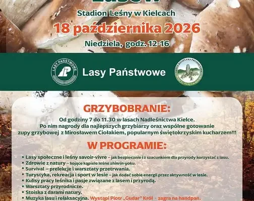 Piknik „Dary Świętokrzyskich Lasów” na Stadionie Leśnym w Kielcach