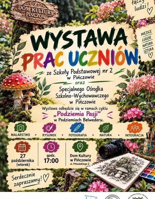 „Odczuwam Ponidzie” – sztuka łączy ludzi. Wystawa w Podziemiach Pasji już 27 października