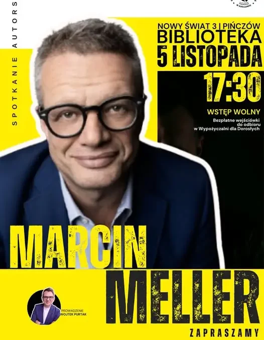 Marcin Meller spotka się z czytelnikami w Pińczowie